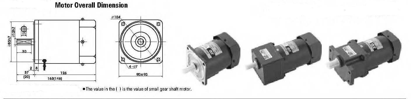 60 Watt 90mm Heavy-Duty AC Gear motors 60 Watt 90mm Heavy-Duty AC Gear motors